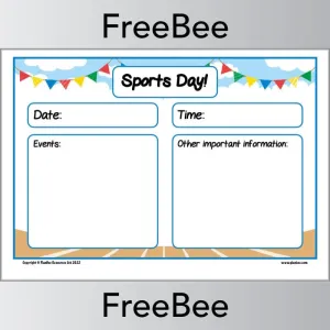 Sports Day Posters