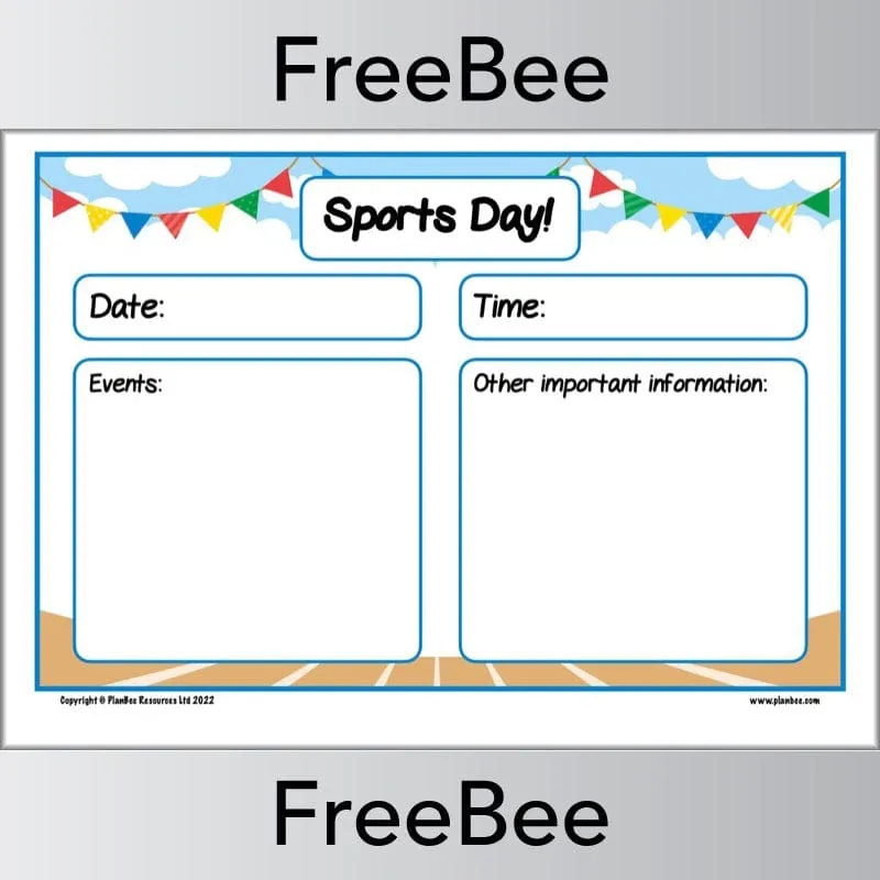 Sports Day Posters