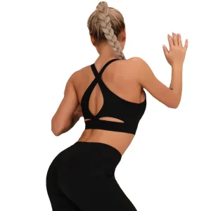 Sports Push up Bras Yoga Workout Beauty Back Yoga Vest Sports Underwear for Women