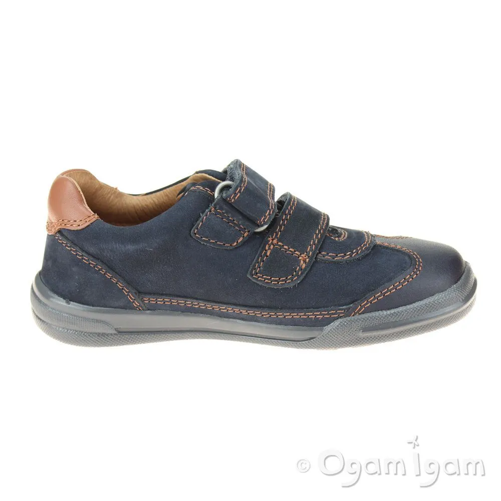 Start-rite Seesaw Boys Navy Shoe