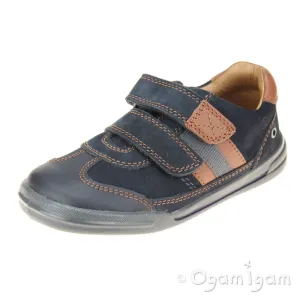 Start-rite Seesaw Boys Navy Shoe