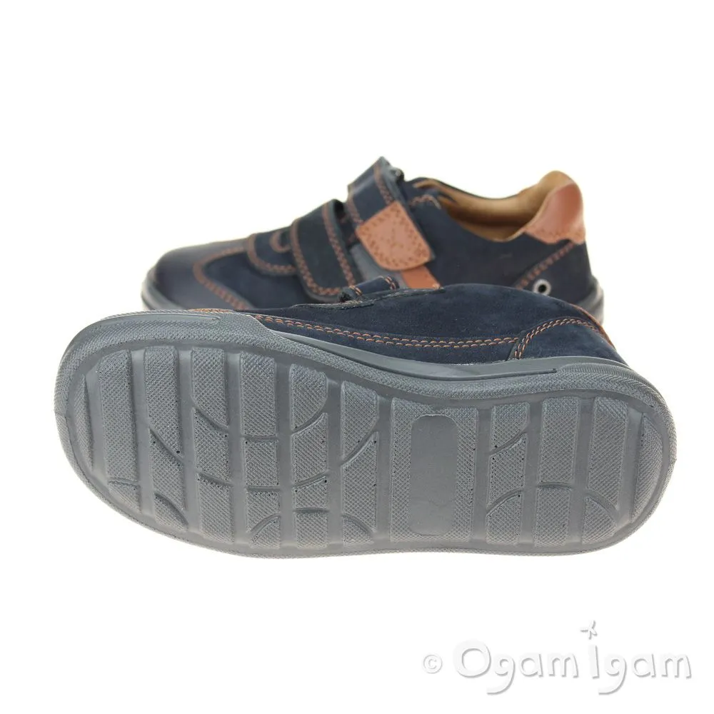 Start-rite Seesaw Boys Navy Shoe