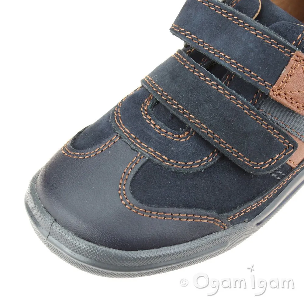 Start-rite Seesaw Boys Navy Shoe