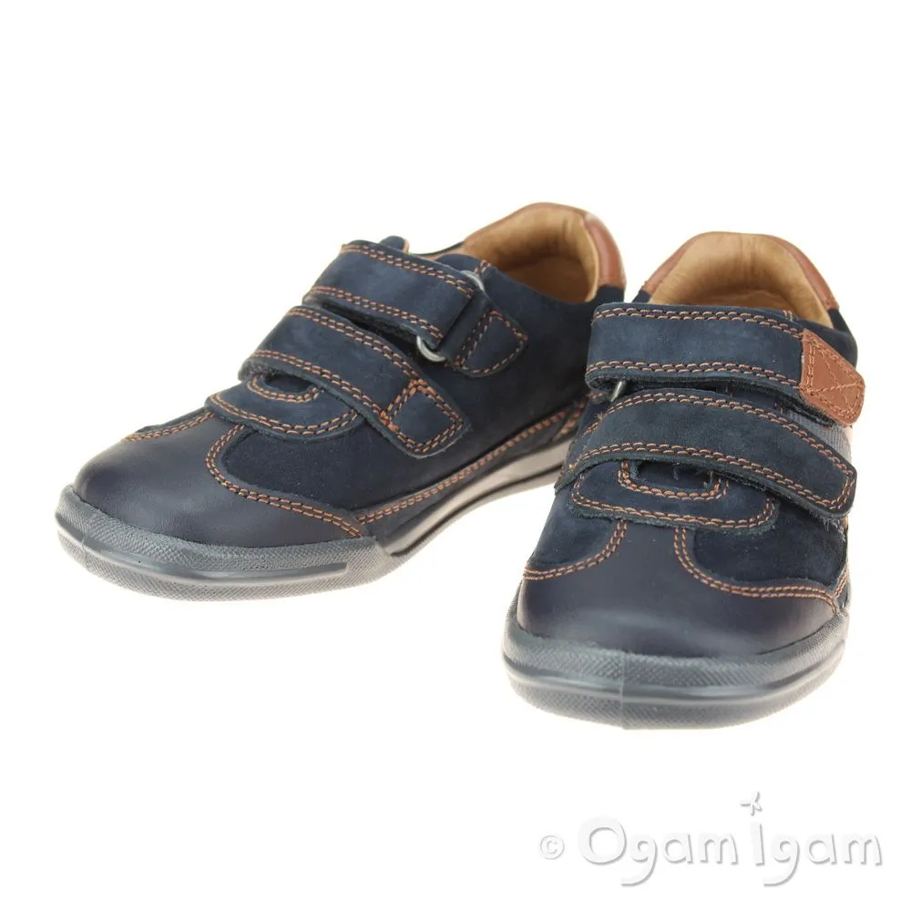 Start-rite Seesaw Boys Navy Shoe