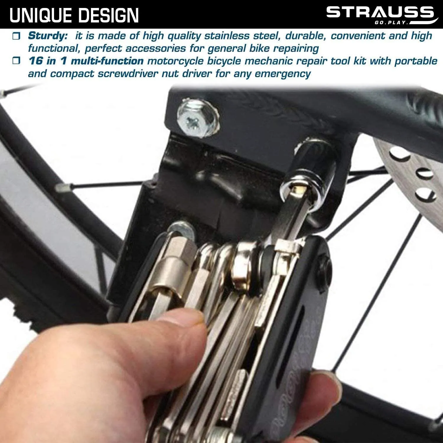 Strauss Bicyle Repair Toolkit (Pack of 2)