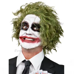 Tomfoolery Deluxe Green Knight Joker's Wig