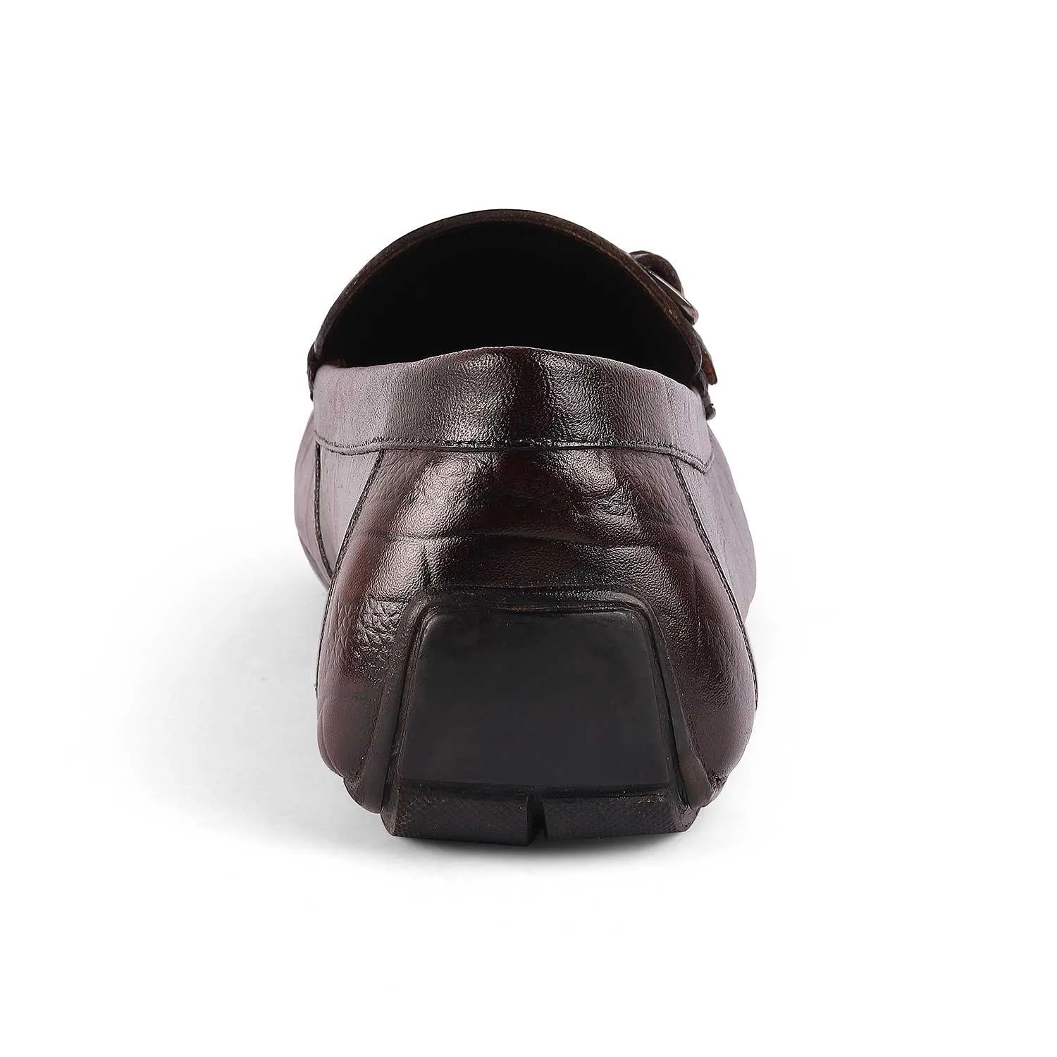 Tresmode Gioia Brown Men's Double Monk Shoes