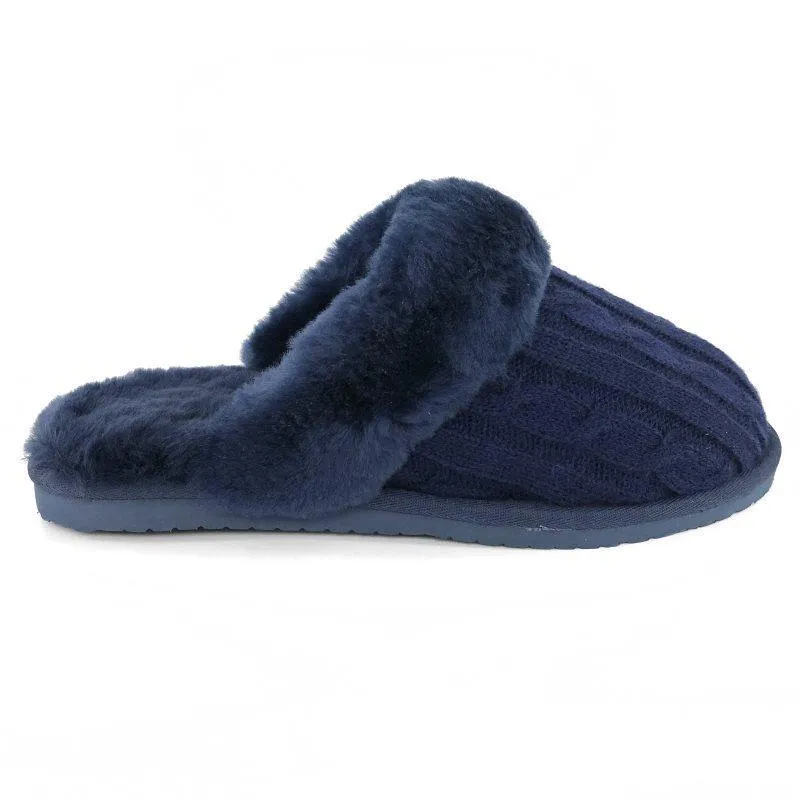 UGG Kate Unisex Home Slippers Scuffs Premium Australian Sheepskin Lining & Insole