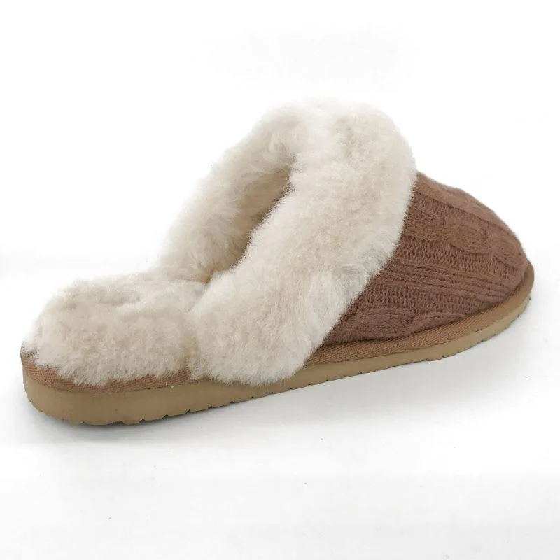 UGG Kate Unisex Home Slippers Scuffs Premium Australian Sheepskin Lining & Insole