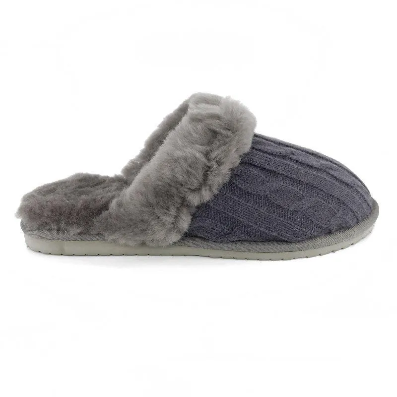 UGG Kate Unisex Home Slippers Scuffs Premium Australian Sheepskin Lining & Insole