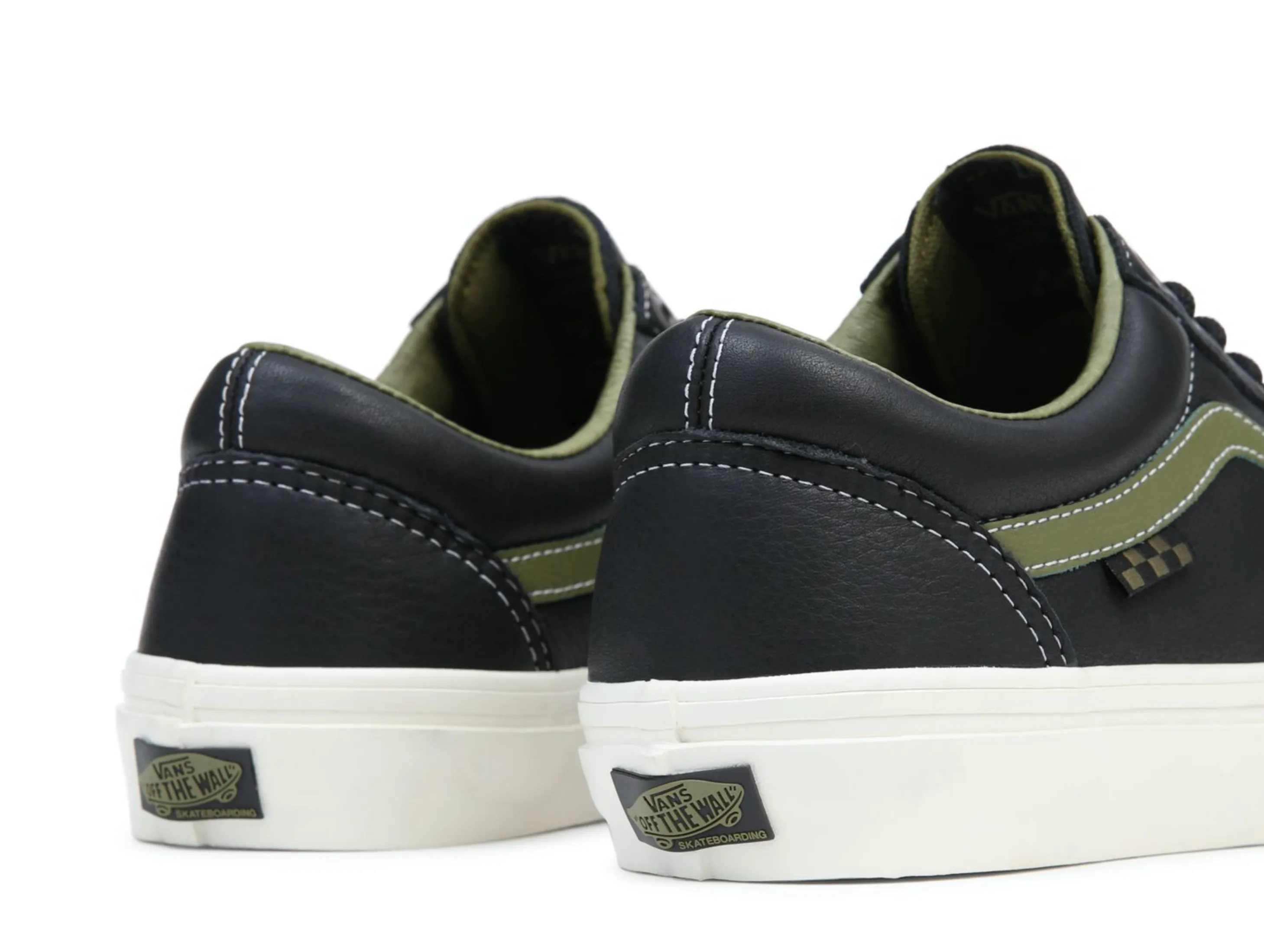 Vans Old Skool - Butter Leather Black/Green