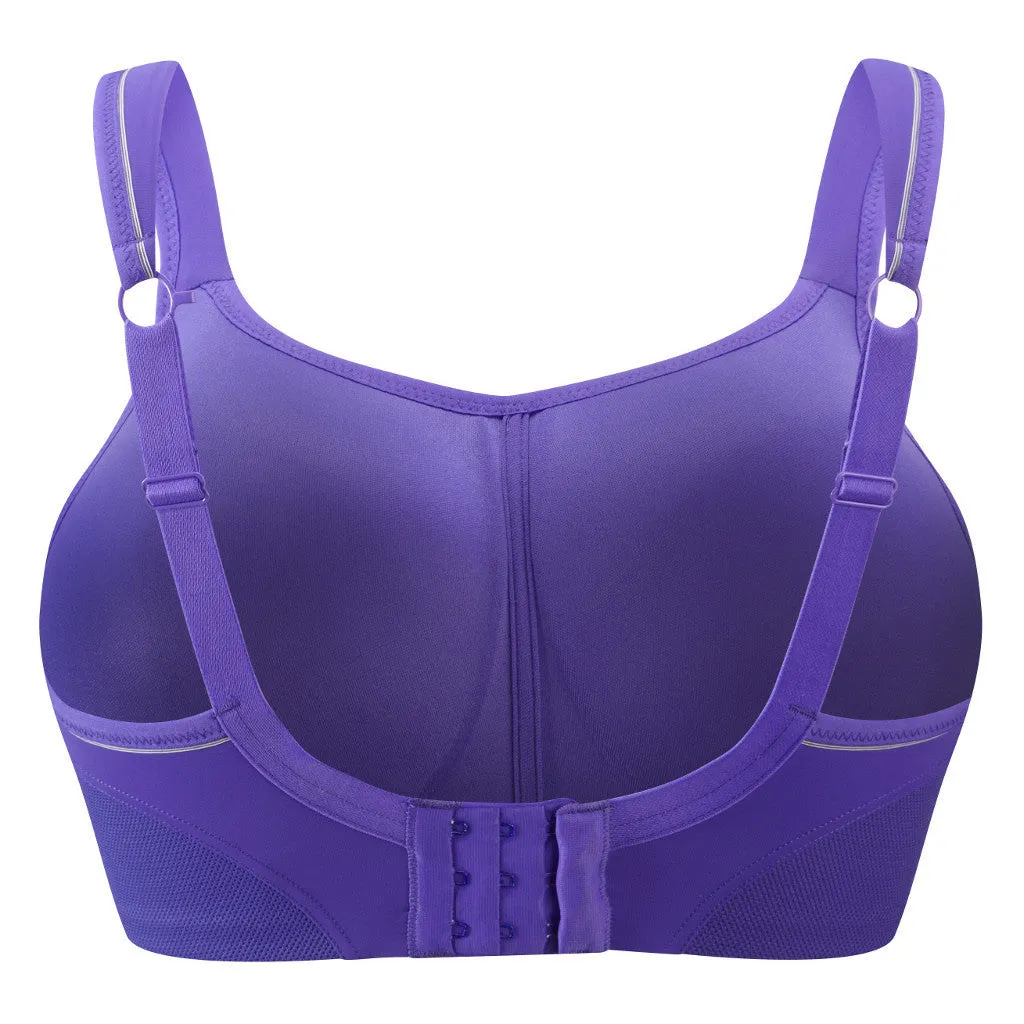 Violet Purple Sports Bra Non-Wired - Panache