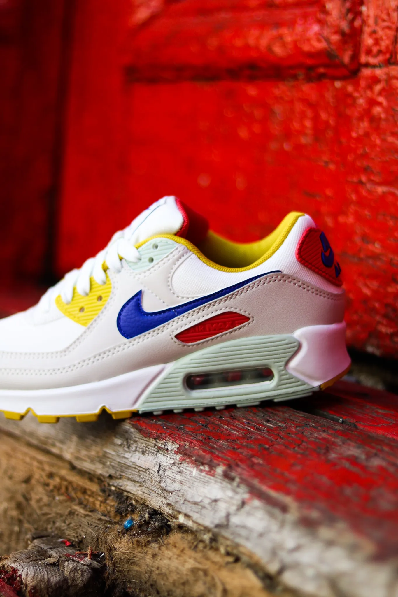 W NIKE AIR MAX 90 "WHITE/LAPIS"