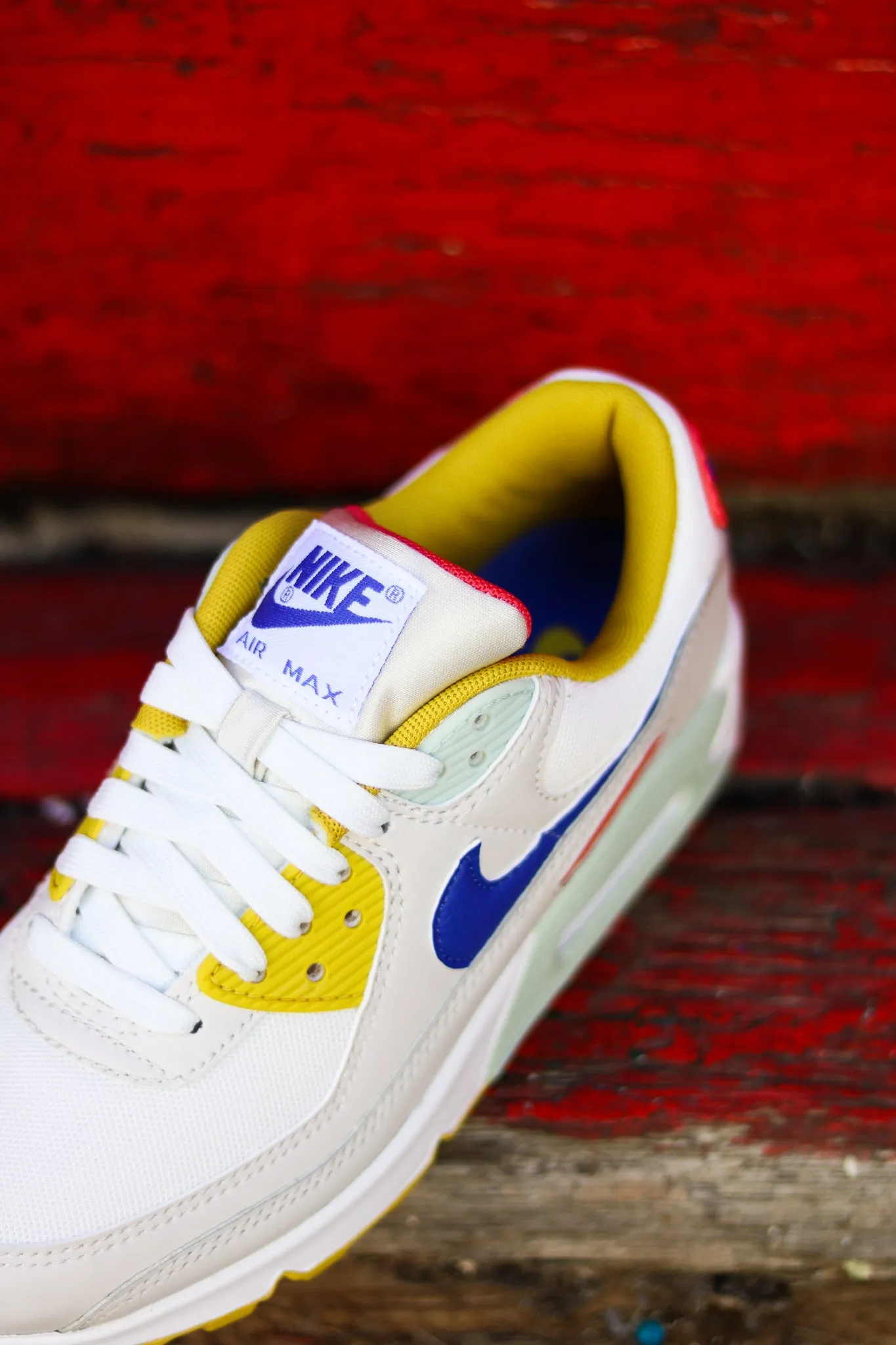 W NIKE AIR MAX 90 "WHITE/LAPIS"