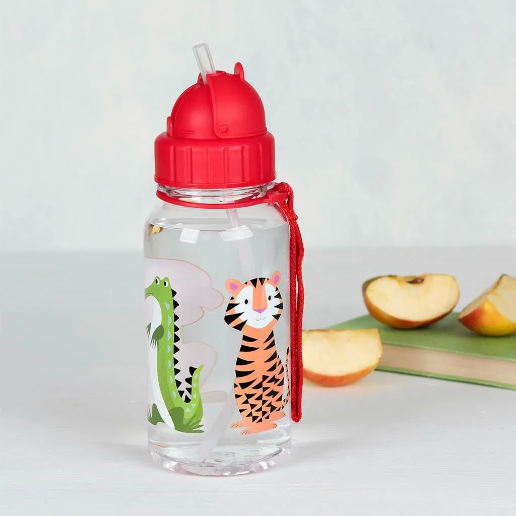 Water Bottle With Straw