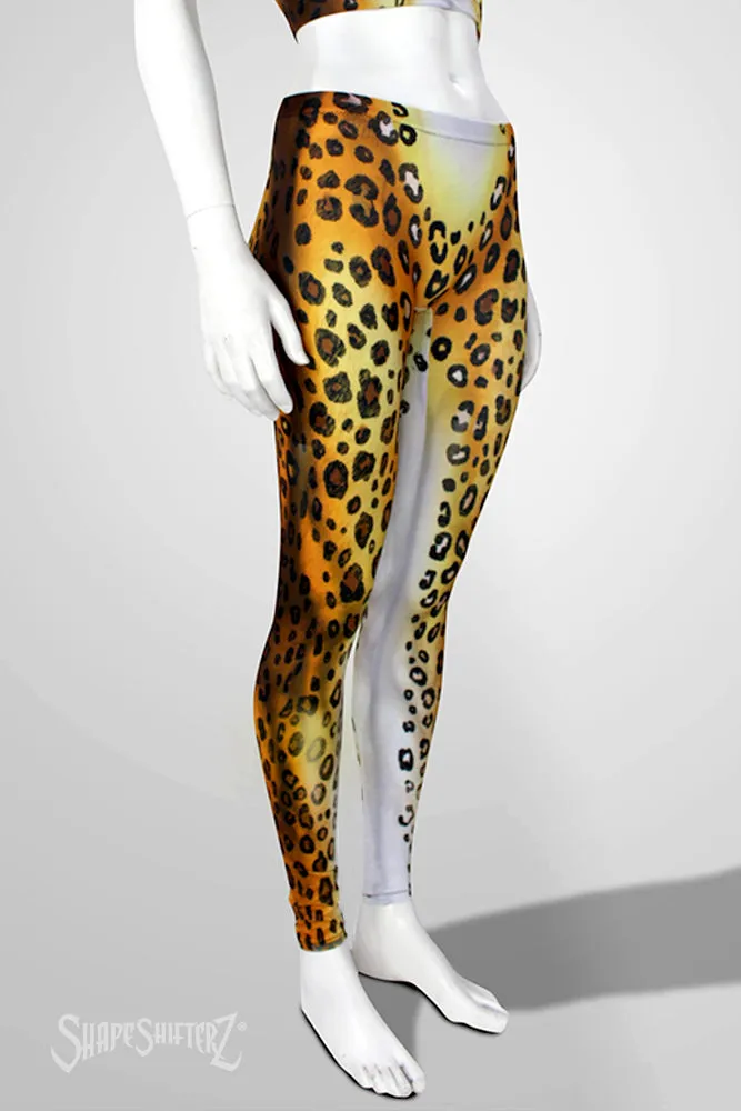 Woman's 'LEOPARD' Leggings -- sportswear/costume