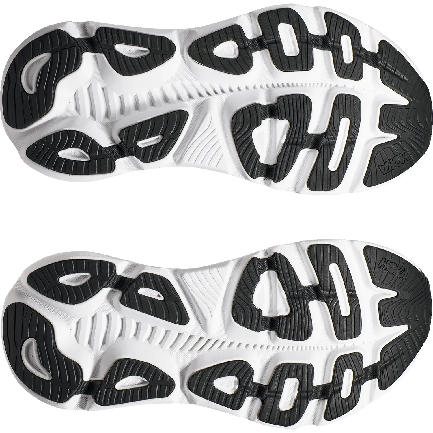 Women's Hoka Gaviota 5 Black/White Mesh