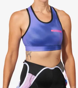 Women's Sports Bra - Violet Smoke