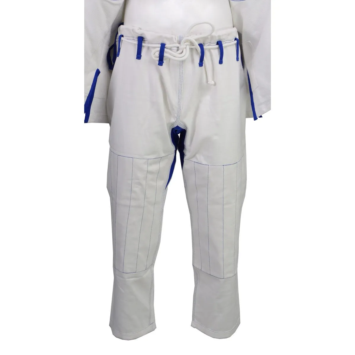 X-Fitness XFM6001 Ultra Light Preshrunk BJJ Jiu Jitsu Gi (See Special Sizing Guide)-WHITE