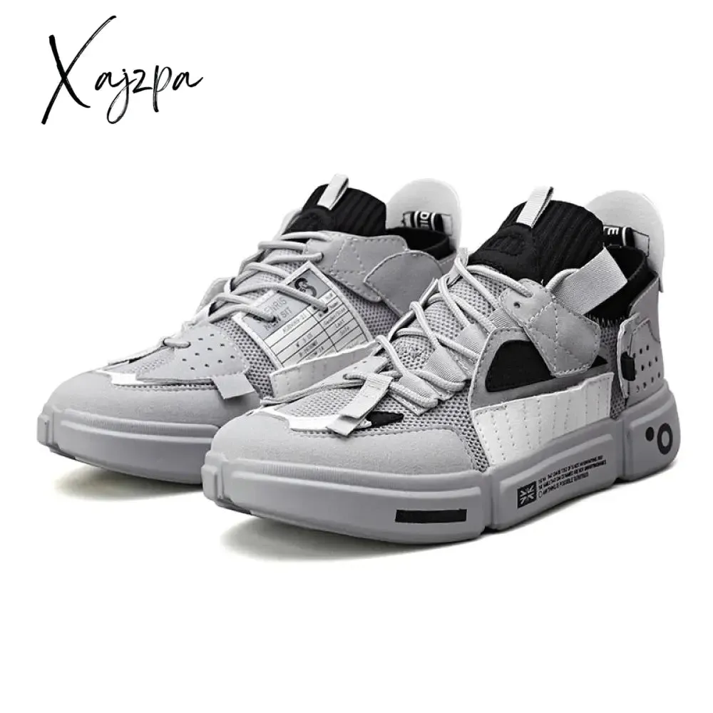 Xajzpa - Shoes For Men Women&#39;s Chunky White Luxary Sneakers Ladies Running Casual Shoes Fashion Light Male Tenis Sports Fitness Footwear