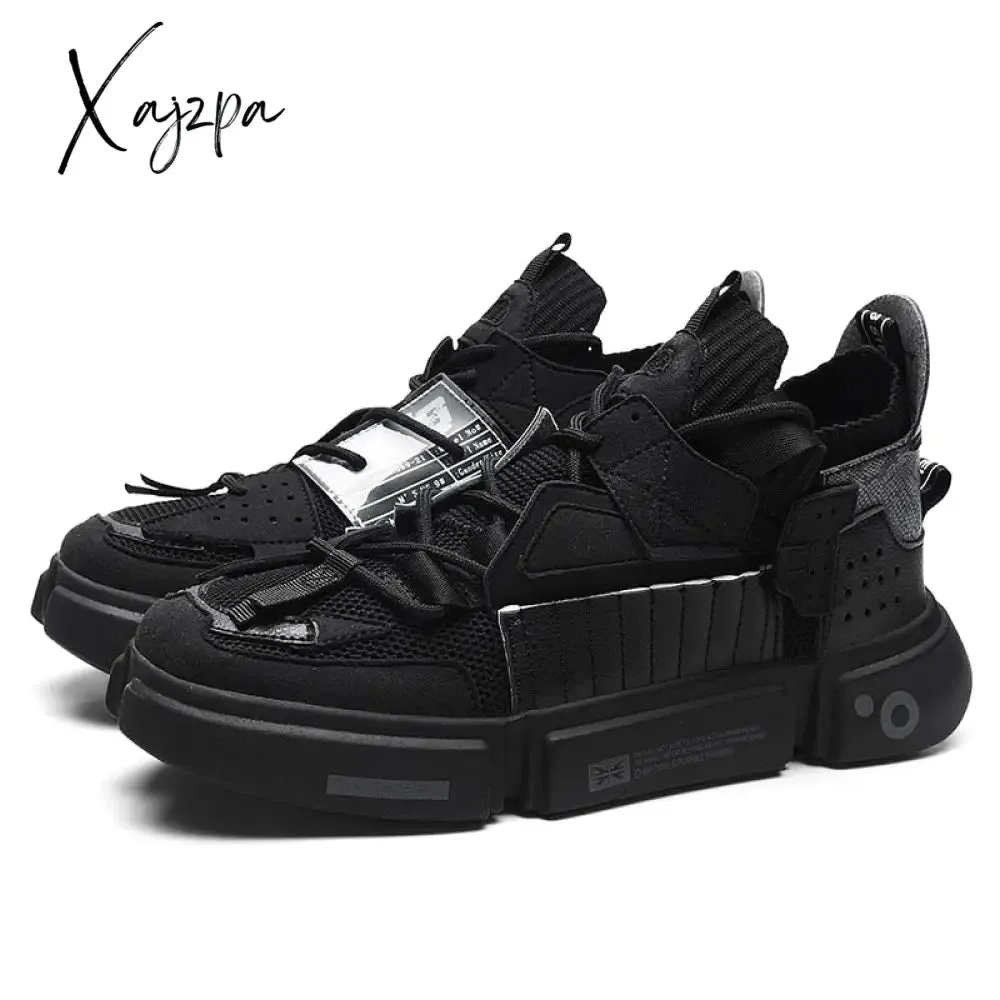 Xajzpa - Shoes For Men Women&#39;s Chunky White Luxary Sneakers Ladies Running Casual Shoes Fashion Light Male Tenis Sports Fitness Footwear