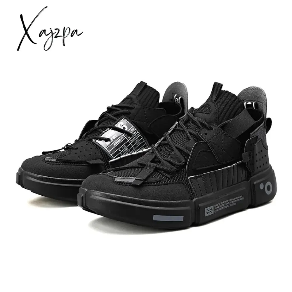 Xajzpa - Shoes For Men Women&#39;s Chunky White Luxary Sneakers Ladies Running Casual Shoes Fashion Light Male Tenis Sports Fitness Footwear