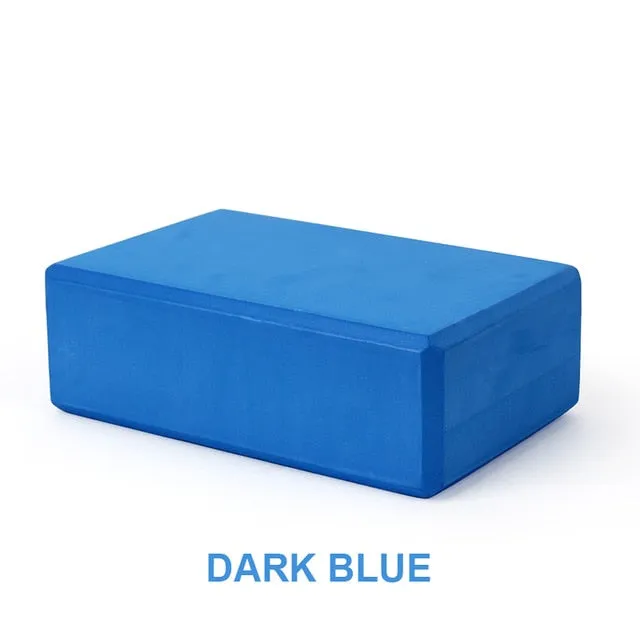 Yoga Block Props Foam Brick Stretching Aid Gym Pilates Yoga Block Exercise Fitness Sport