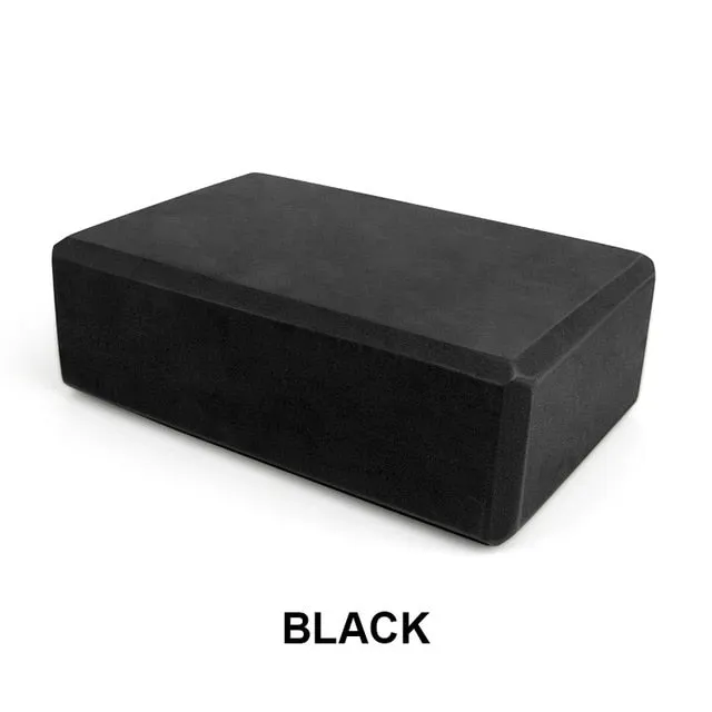 Yoga Block Props Foam Brick Stretching Aid Gym Pilates Yoga Block Exercise Fitness Sport